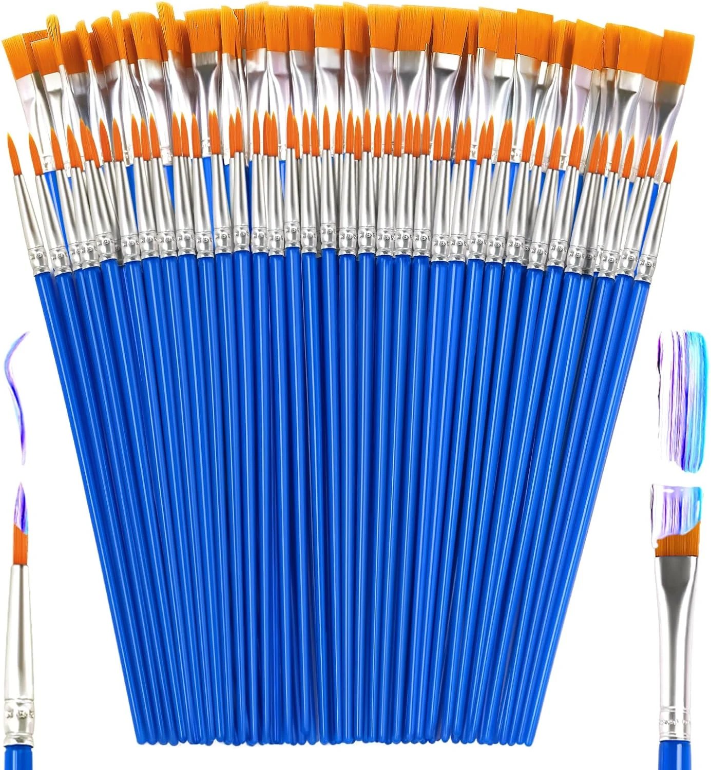 100Pcs Mix Brush
