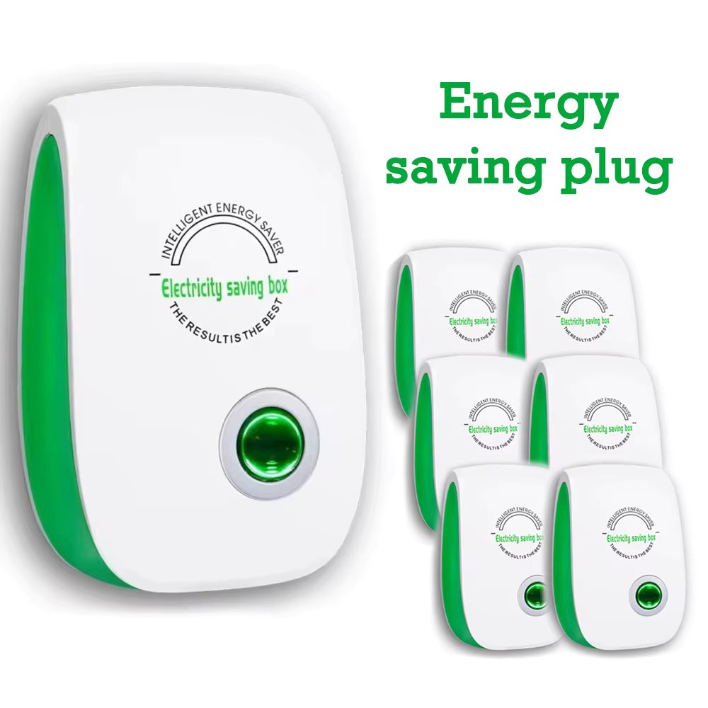 Electricity Saving Box US/EU Adapter Intelligent Power Factor Saving Device Smart Power Saver Cost Reducing Home Office