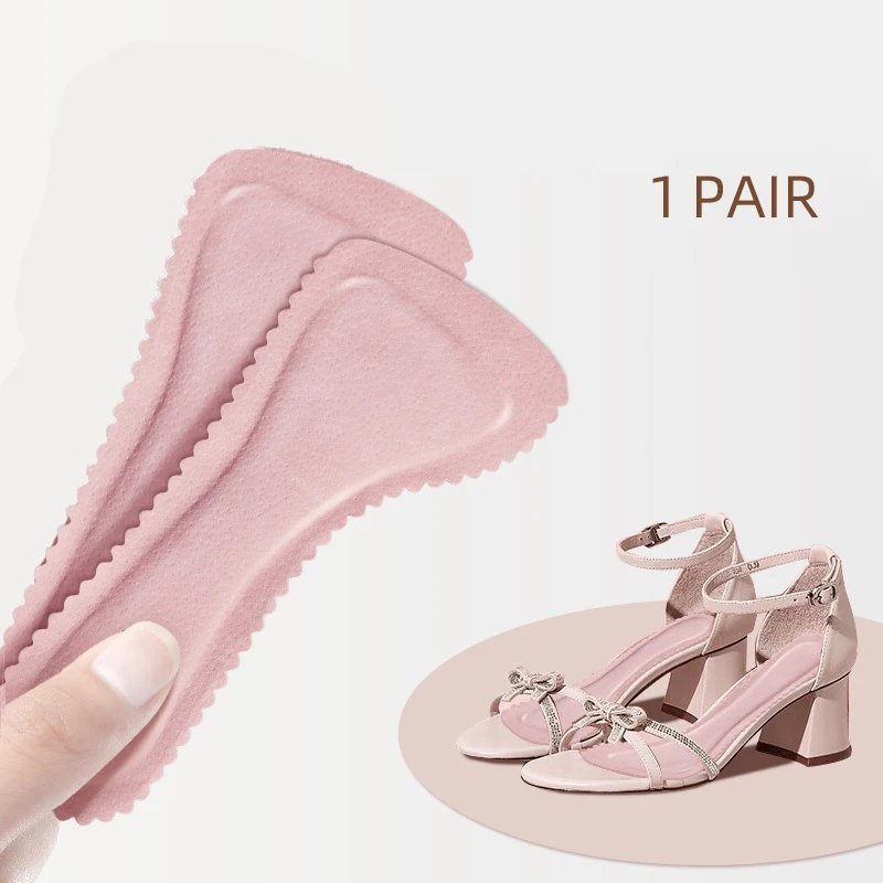 Women High-heel Shoes Insoles Anti-slip Paste Septum Cushion Insole  Washable Comfort Breathable Massage Sandals Shoe Pads