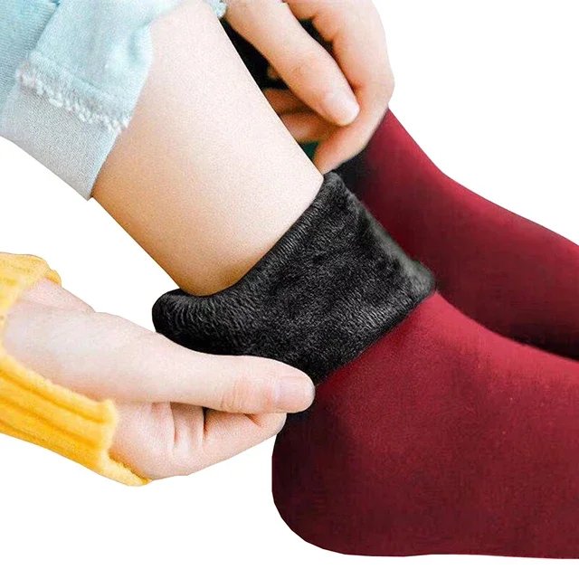 Winter Socks Thicken Velvet Thermal Ski Snow Socks Wool Cashmere Indoor Floor Anti-cold Boots Sleeping Warm Sock for Men Women