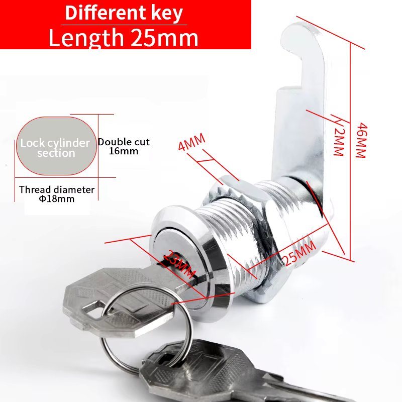 Different key 25mm2
