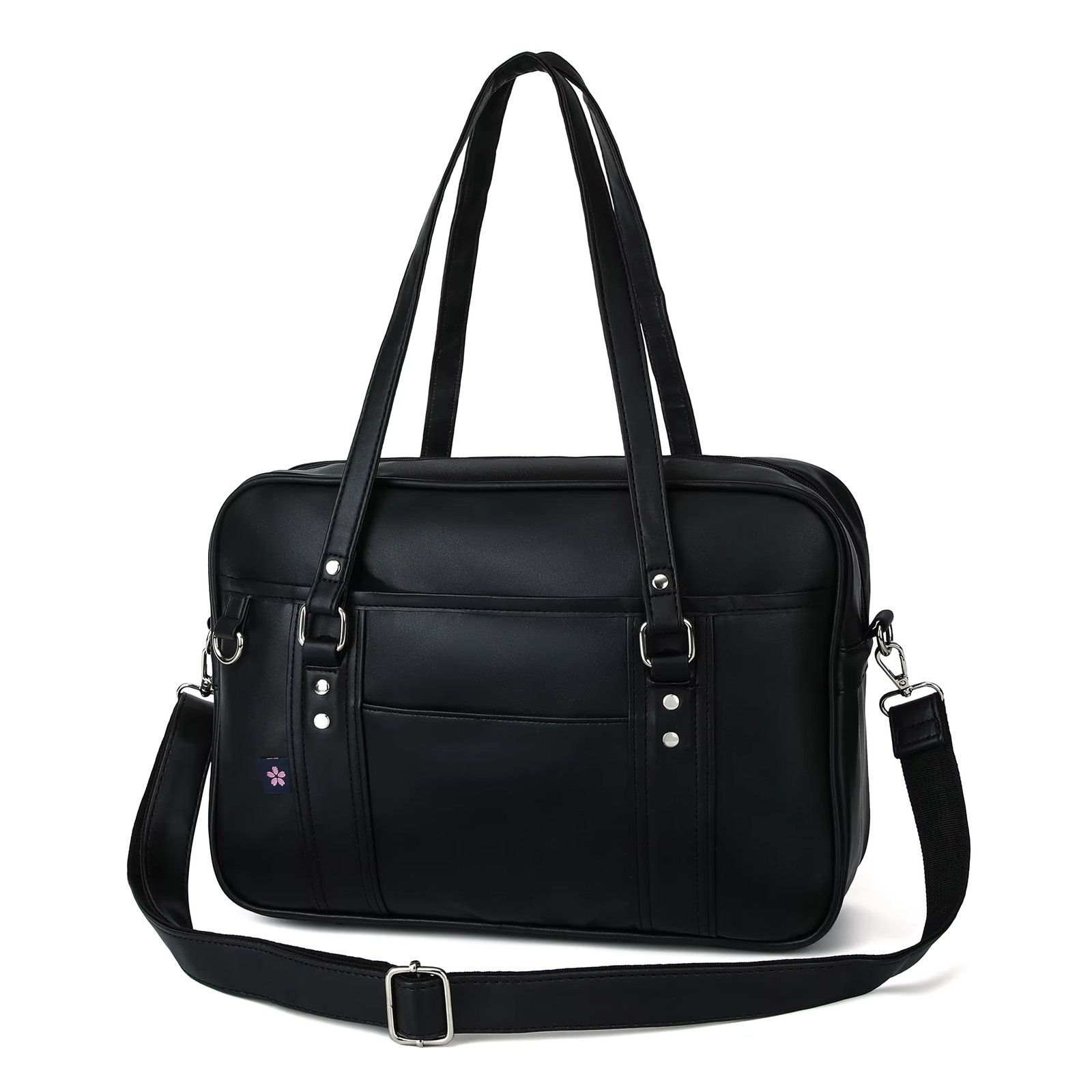 Briefcase high Students Bag Schoolbags Shoulder Bags14-16inch Laptop Bag's Messenger Bags Office HandbagPU Leather tote bag