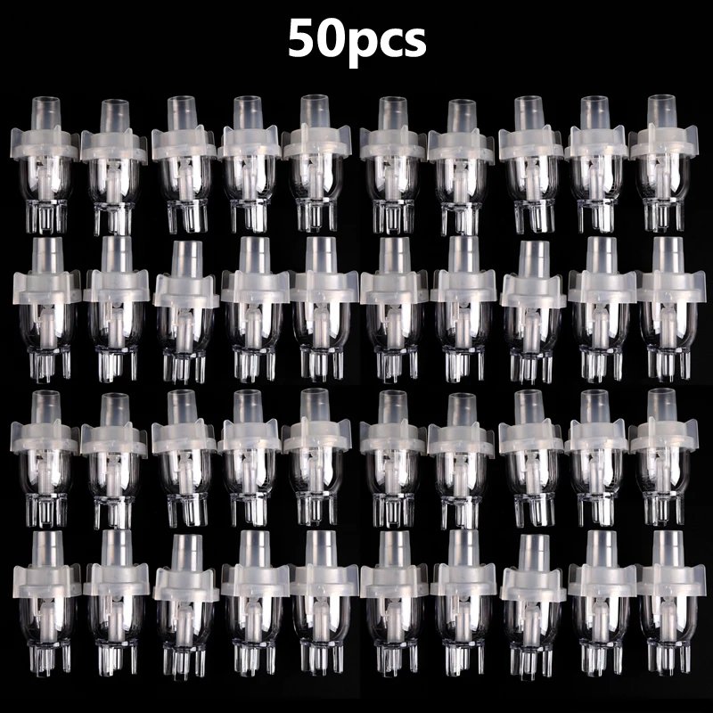 50/100pcs New 6ml  Nebulizer Accessary Atomized Non-Toxic PP Material Inhaler Parts Medicine Tank Cup Compressor Family Care