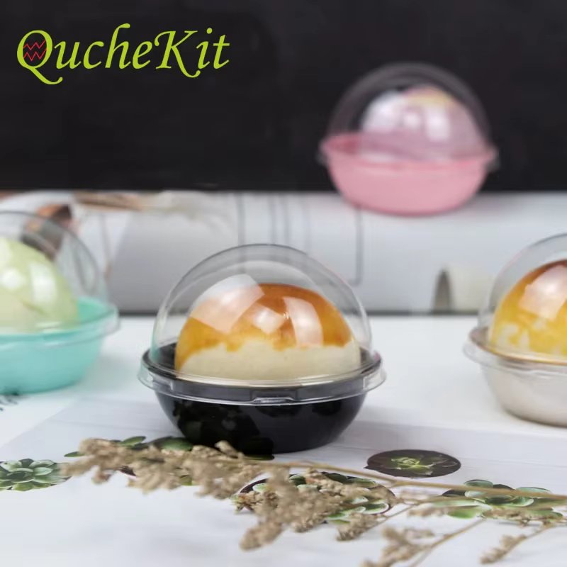 Transparent Moon Cake Packaging Box Wedding Party Cake Candy Box Container Holder Egg-Yolk Puff Container Packaging Box