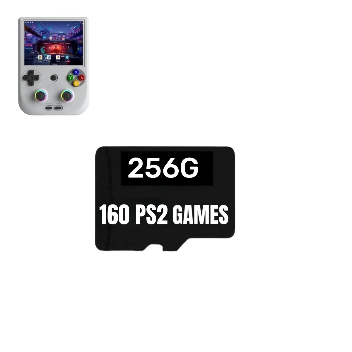 256G only 160 PS2