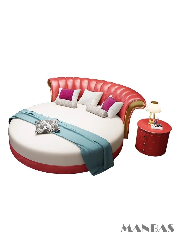 bed and nightstand