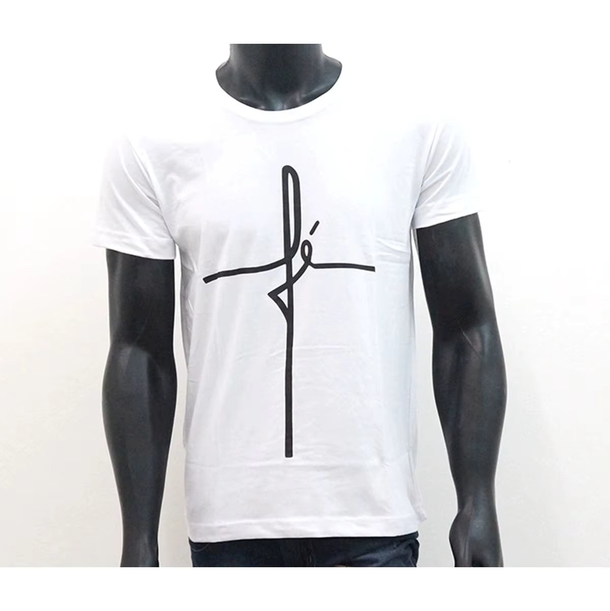 Men's T-shirt Basic Faith Slim Printed Religion