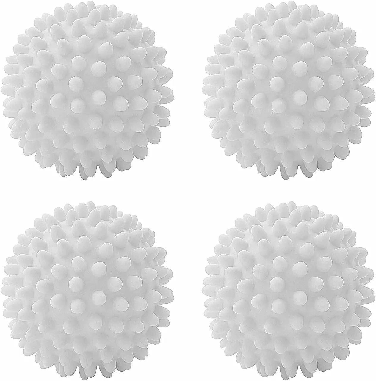 4Pcs White
