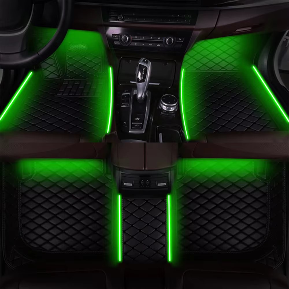 Car Floor Mats Carpet Lights Led Decorative Interior Lights Kit For Maserati GranTurismo  2012 2013 2014 Car accessories