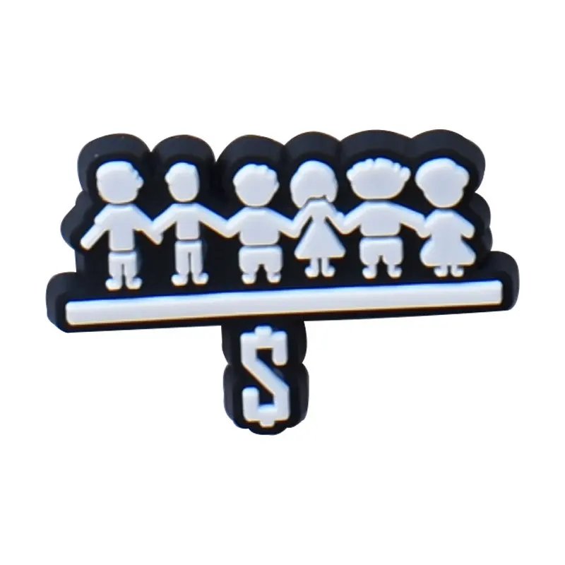 Hot 1pcs Money Shoe Charms for Crocs Accessories Charms Clog Sandals Decoration Shoe Pins Women Men Adults Party Favor