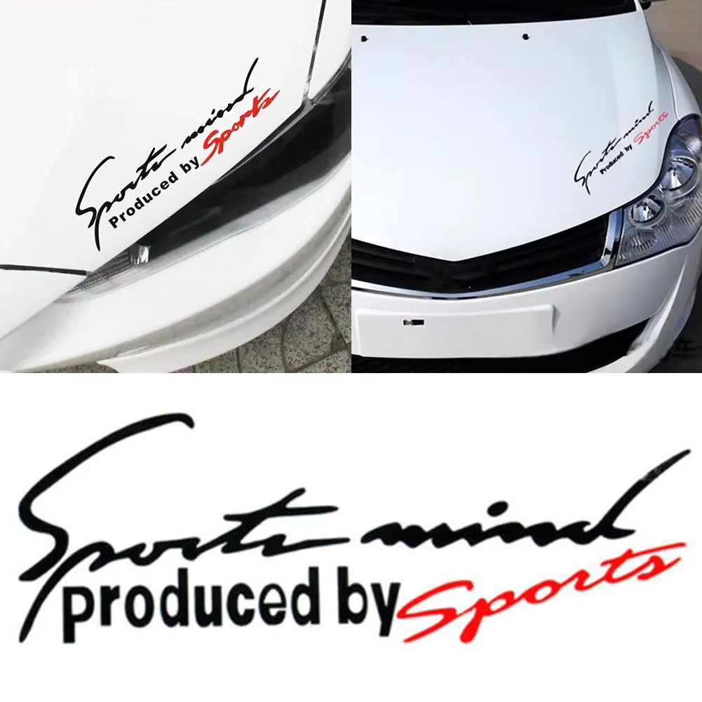 Sports Mind Car Stickers Sports Mind Produced by Sport Decoration Car Eyelids Decal Vinyl Creative Decal Car Accessories Styling