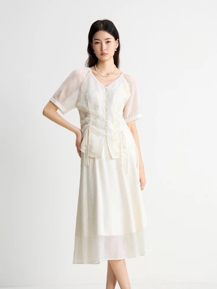 24DS82670 beigeskirt