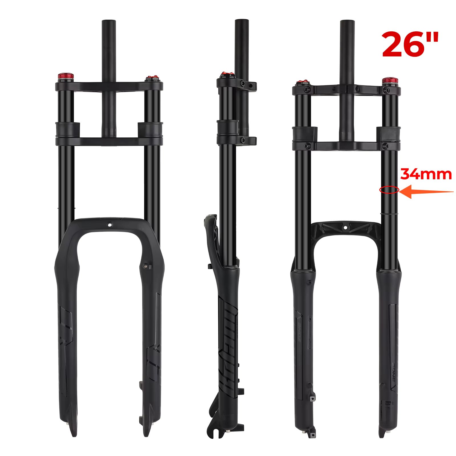 Black-26 Inch-34mm