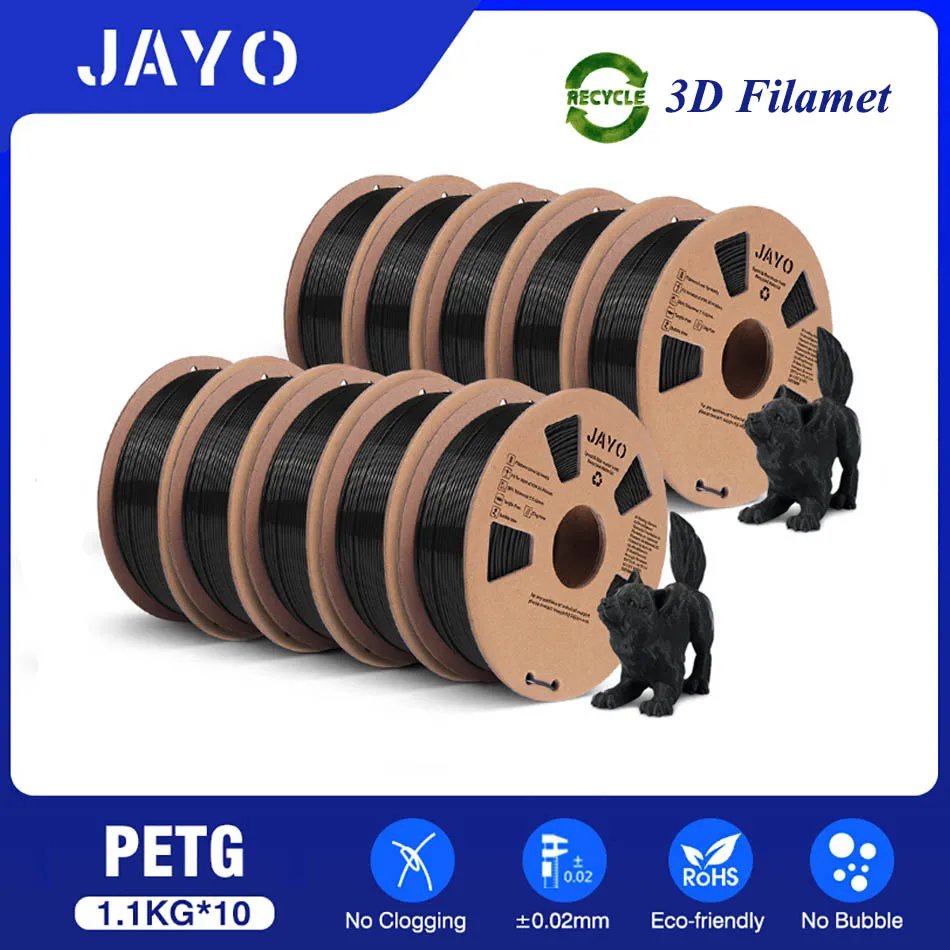 PETG Black 10 Rolls