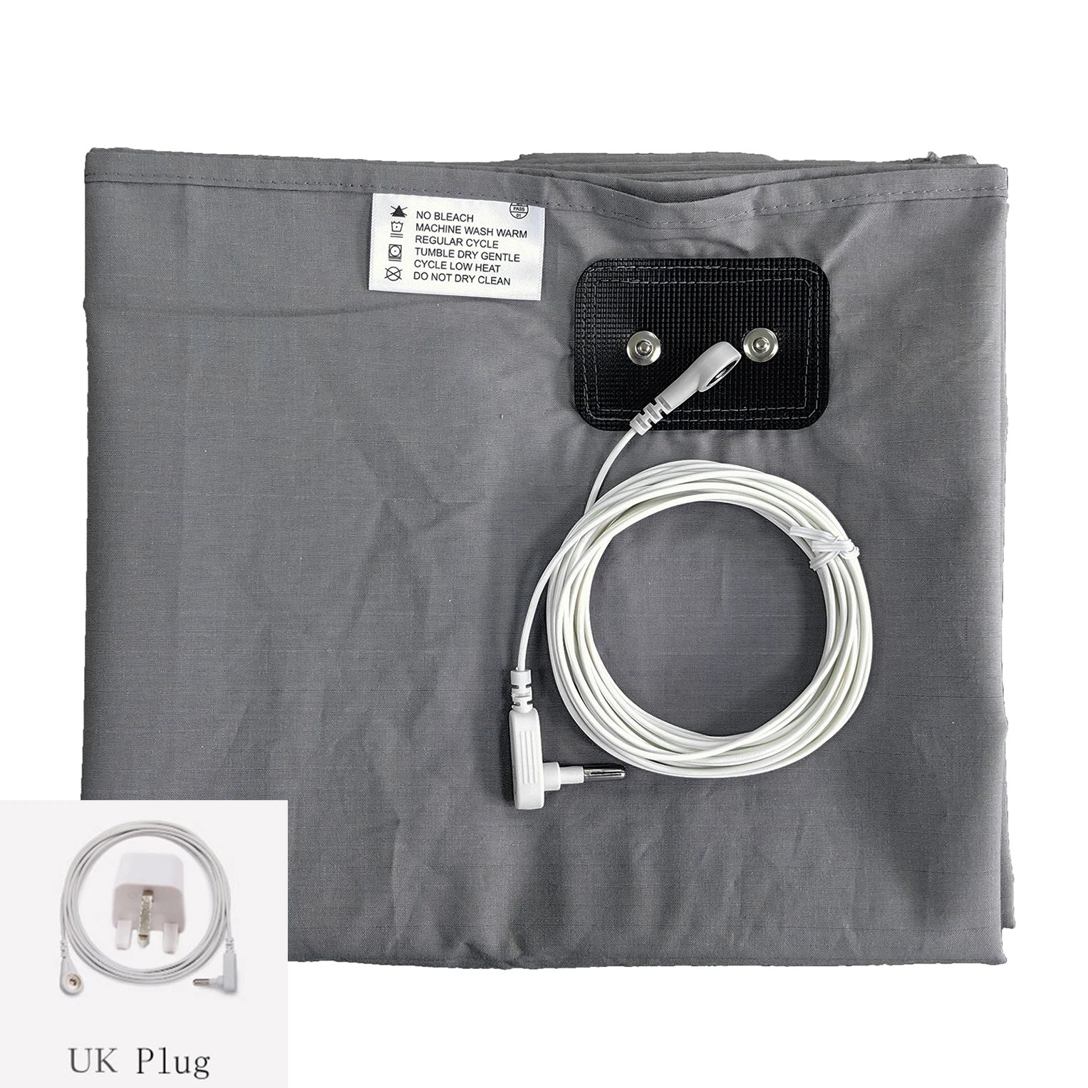 Grey with UK plug