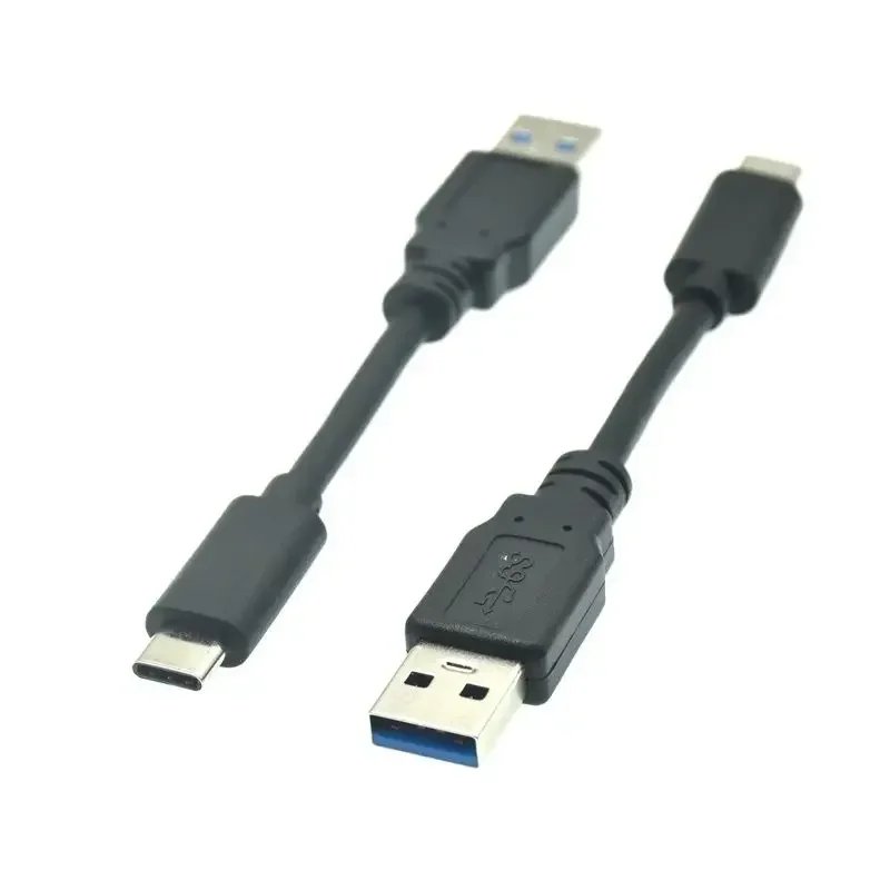 10cm 0.3m 1m 5M 3A 65w USB 3.0 Type C Short Cable USBC Data Charging Cord Cable For Tablet Mobile Phone Hard Disk Drive Camera