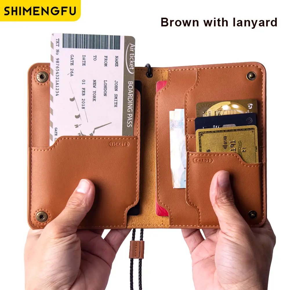 Brown with Lanyard
