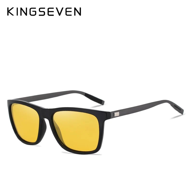 KINGSEVEN New Aluminum Frame Sunglasses  Men Fashion Polarized UV400 Eye Protection Glasses Women's Accessories Vintage Eyewear