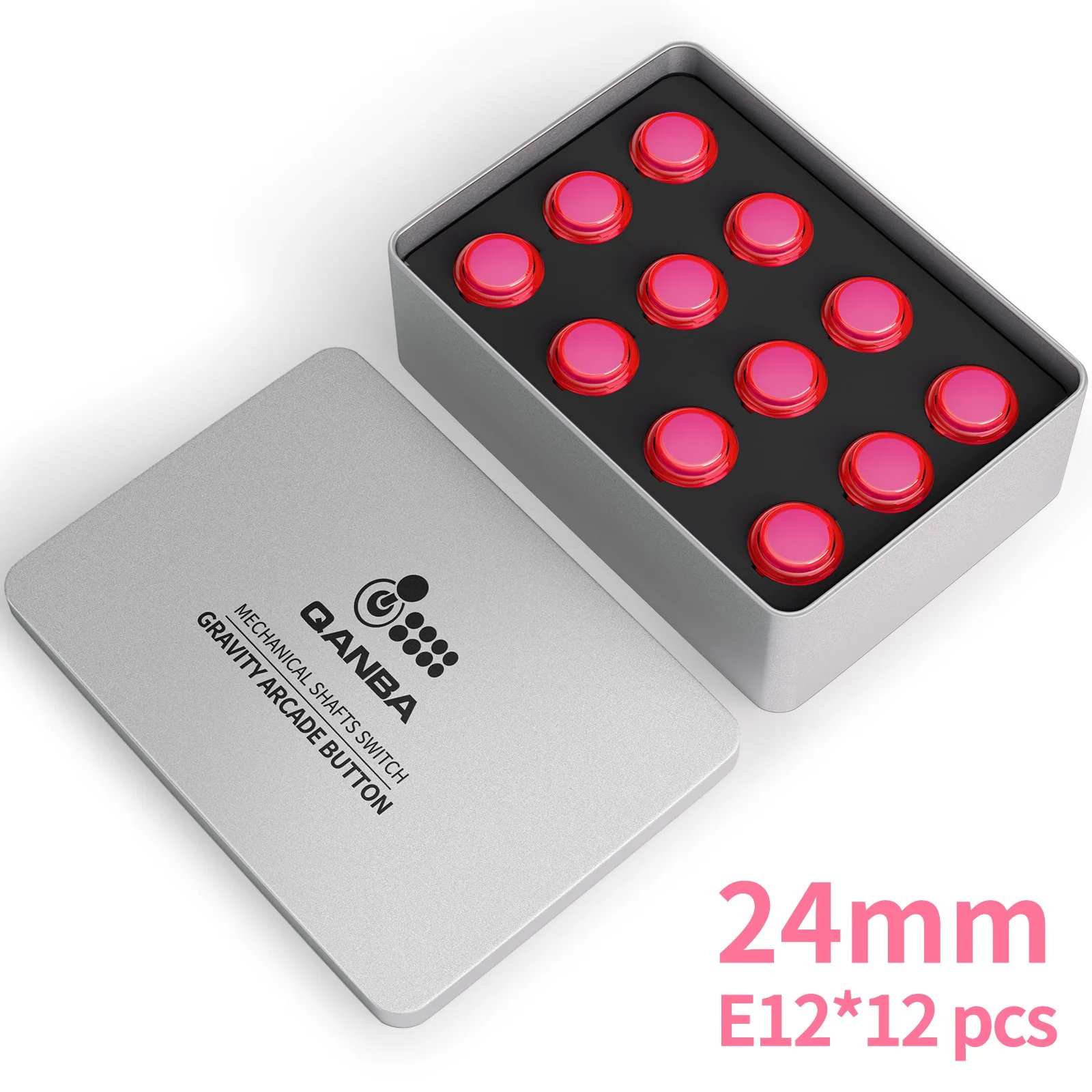 Clear pink E12