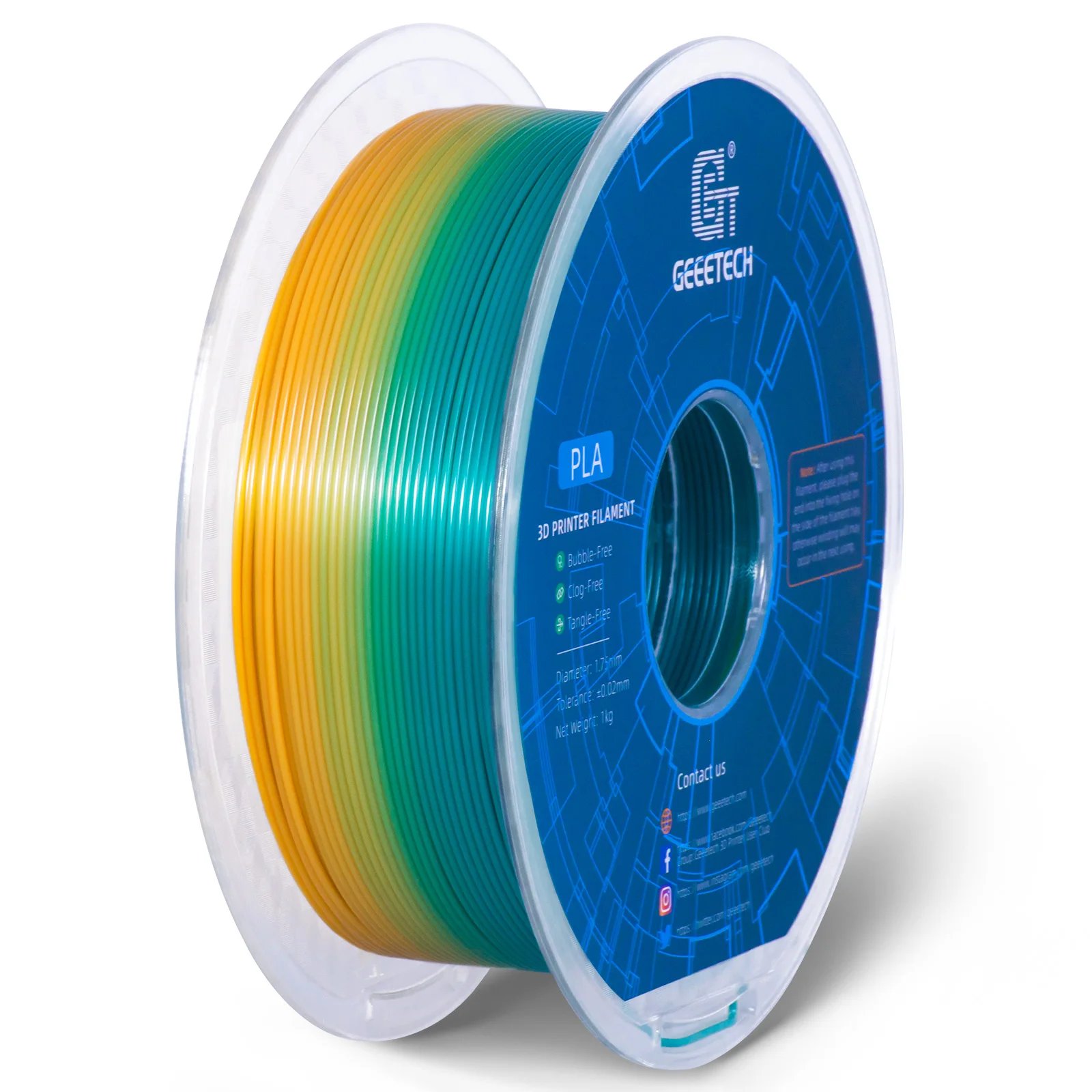 Color Gradient PLA