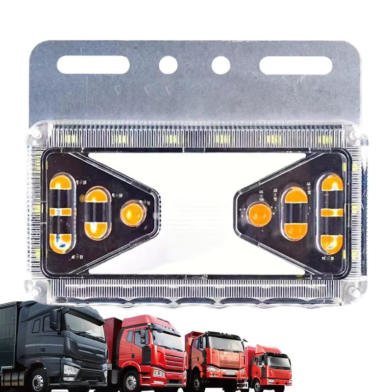 For Car Waterproof Truck LED Lamp 24V High Bright Side Lights For Car Car Accessories Waterproof Super Bright Car Ground Lights