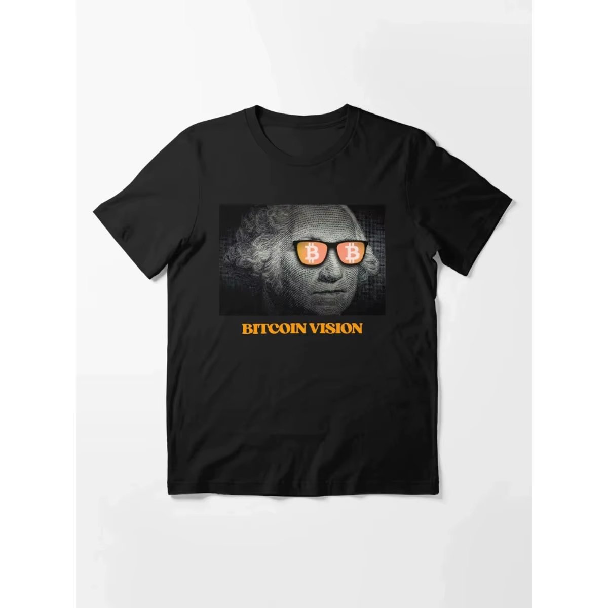 Men's Bitcoin Vision BTC T-shirt 100% cotton printed