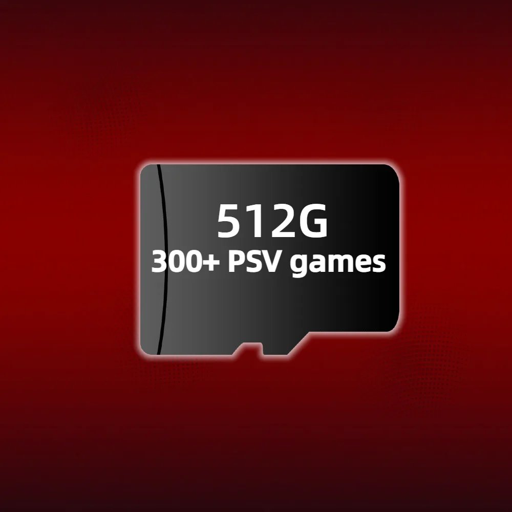 512G 300 PSV GAMES