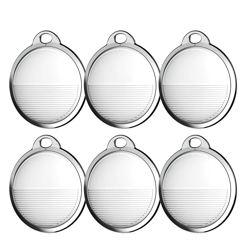 6 PCS White