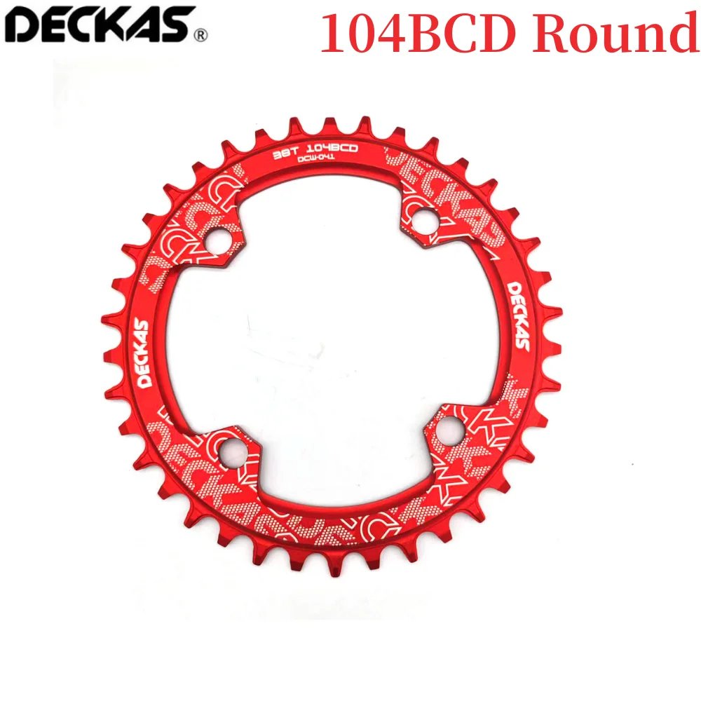 104bcd round Red
