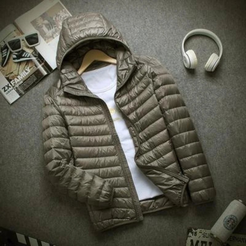 hooded army green