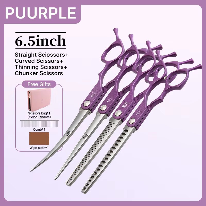 4pcs purple
