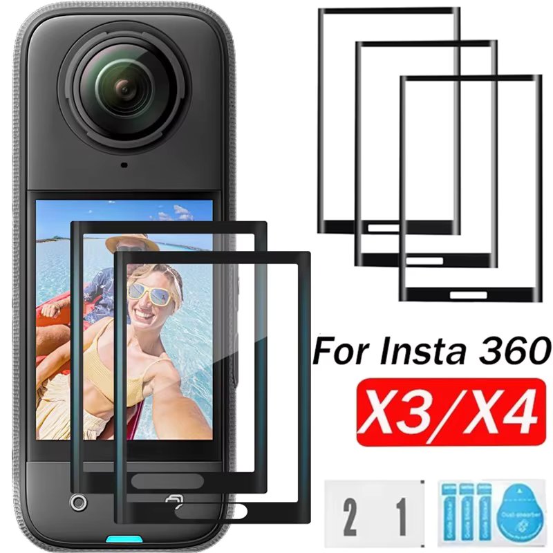 3-1Pcs Screen Protector For Insta360 X4 X3 Accessories Anti-scratch Protective Film for Insta360 X3 Camera Protector Not Glass
