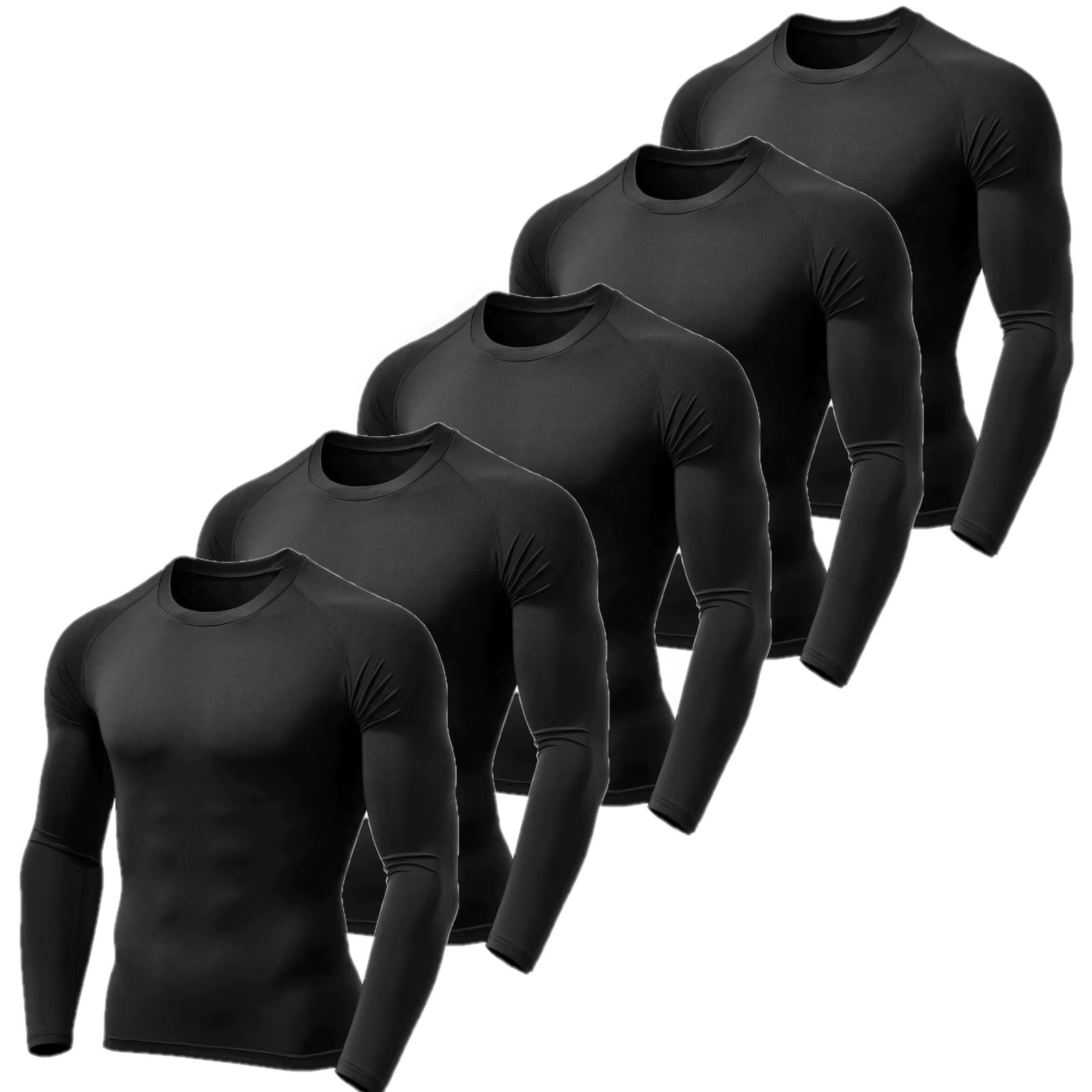 Kit 5 Camiseta Manga Longa Proteção UV