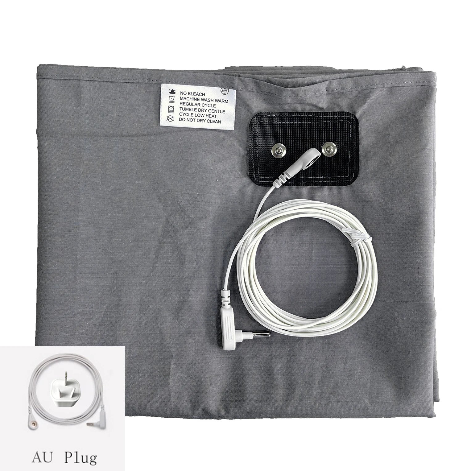 Grey with AU plug