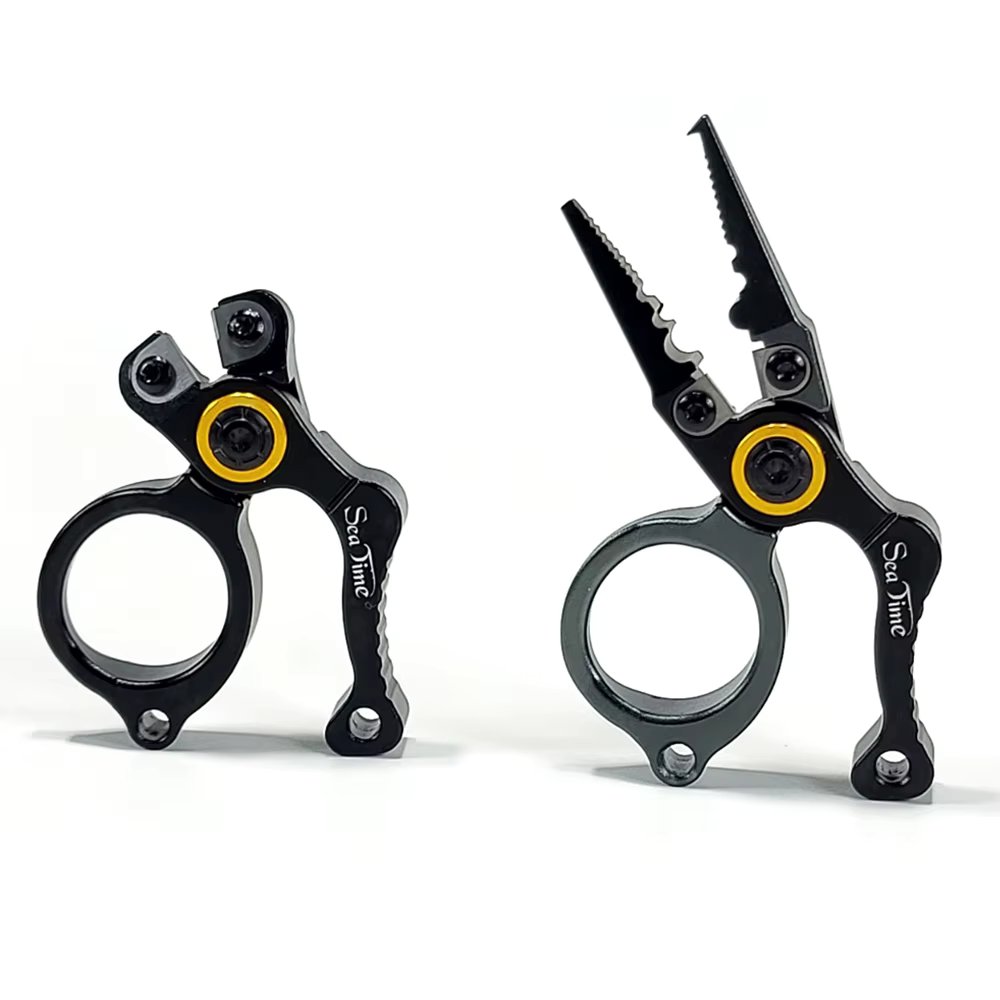 Tungsten Mini Finger Ring Plie line cutter for all-use pocket fishing tool