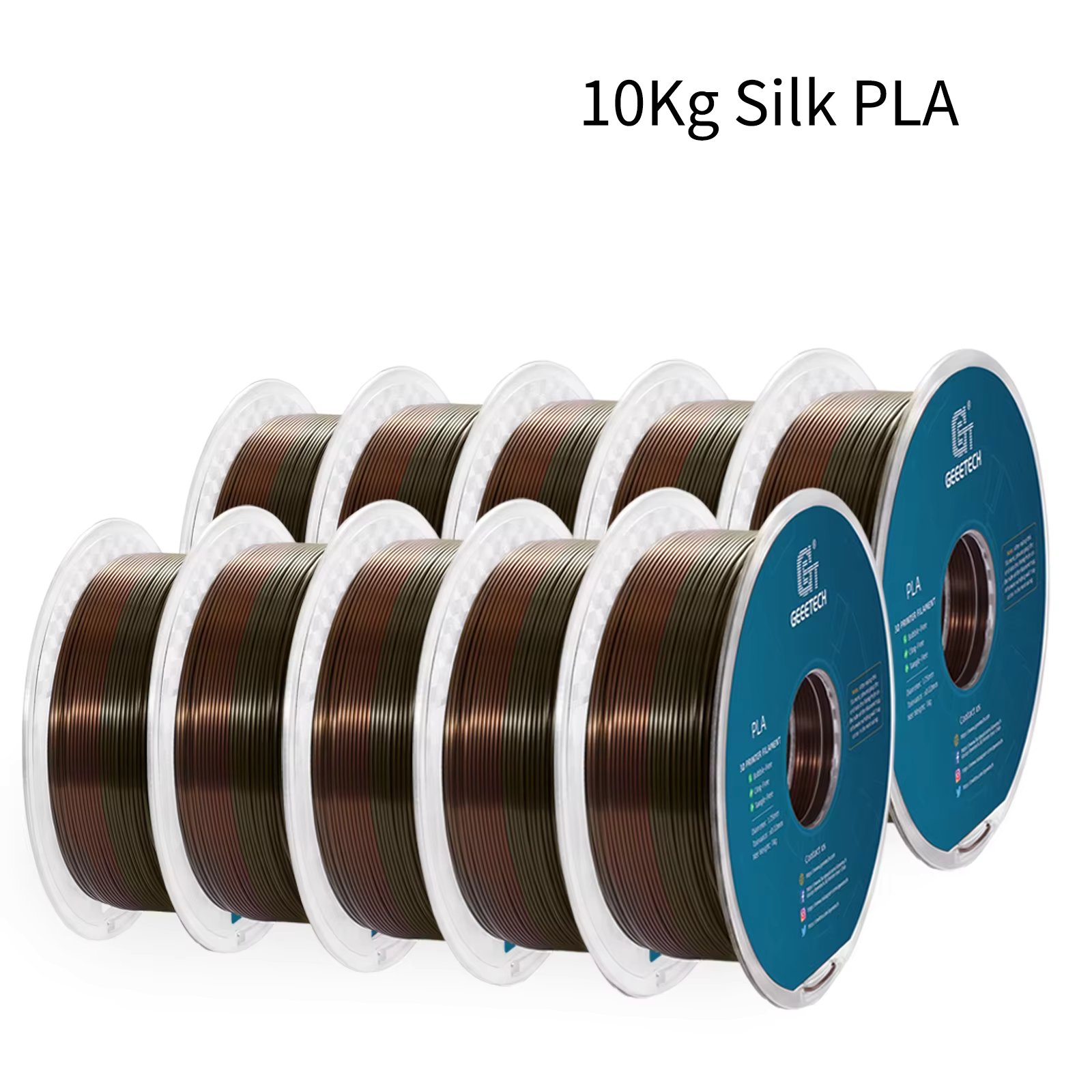 Silk bronze rainbow