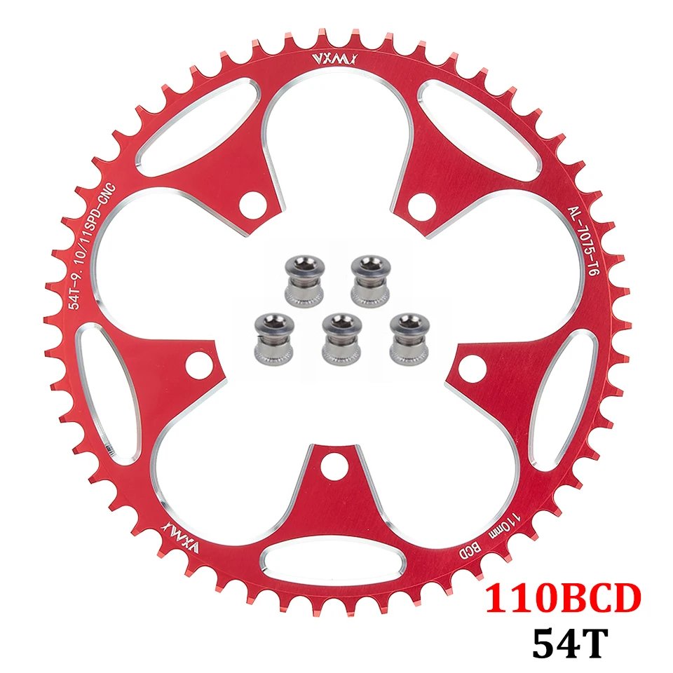 Red 54T and 5 Screws