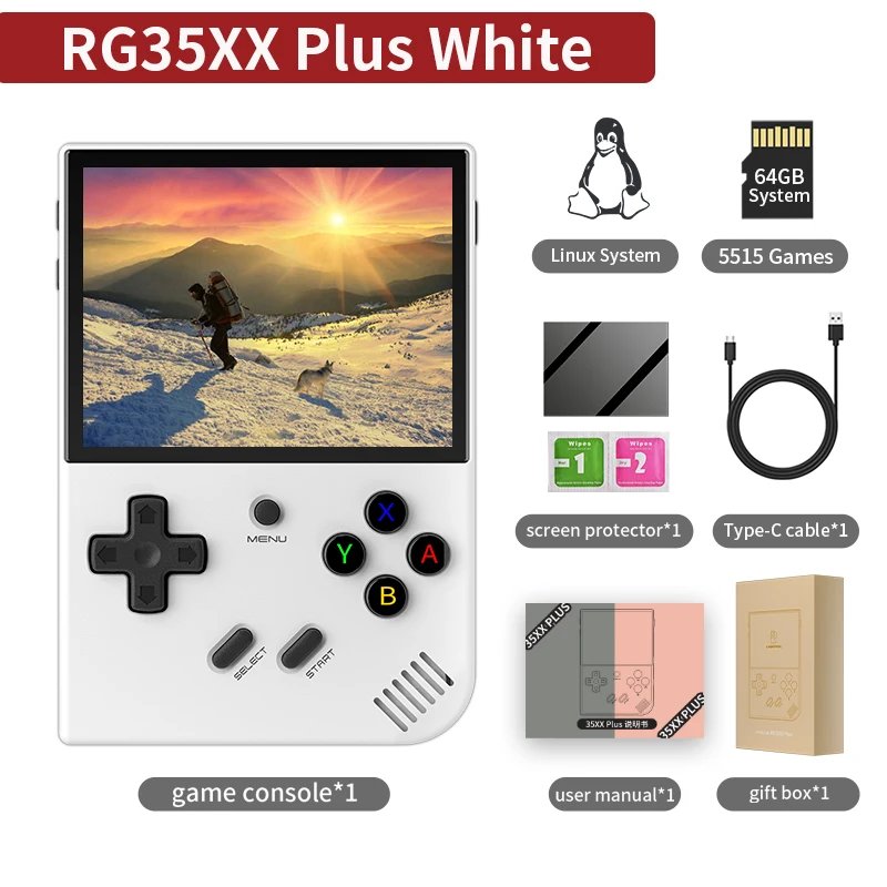 RG35XX Plus White