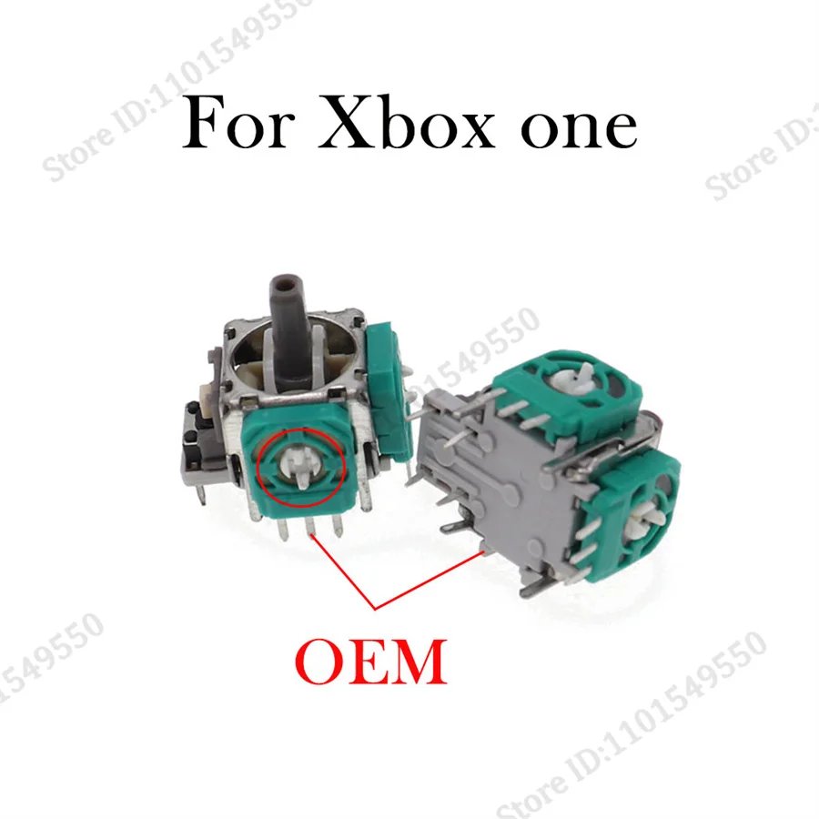 100pcs Factory Wholesale for Xbox One Controller Original 3D Analog 3Pin Sensor Module Potentiometer 3D Joysticks Replacement