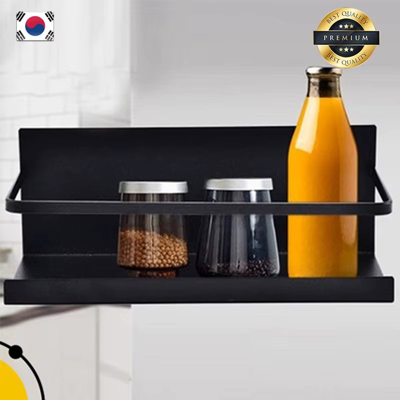 Super strong fridge magnet shelf magnetic front door no batting shelf side