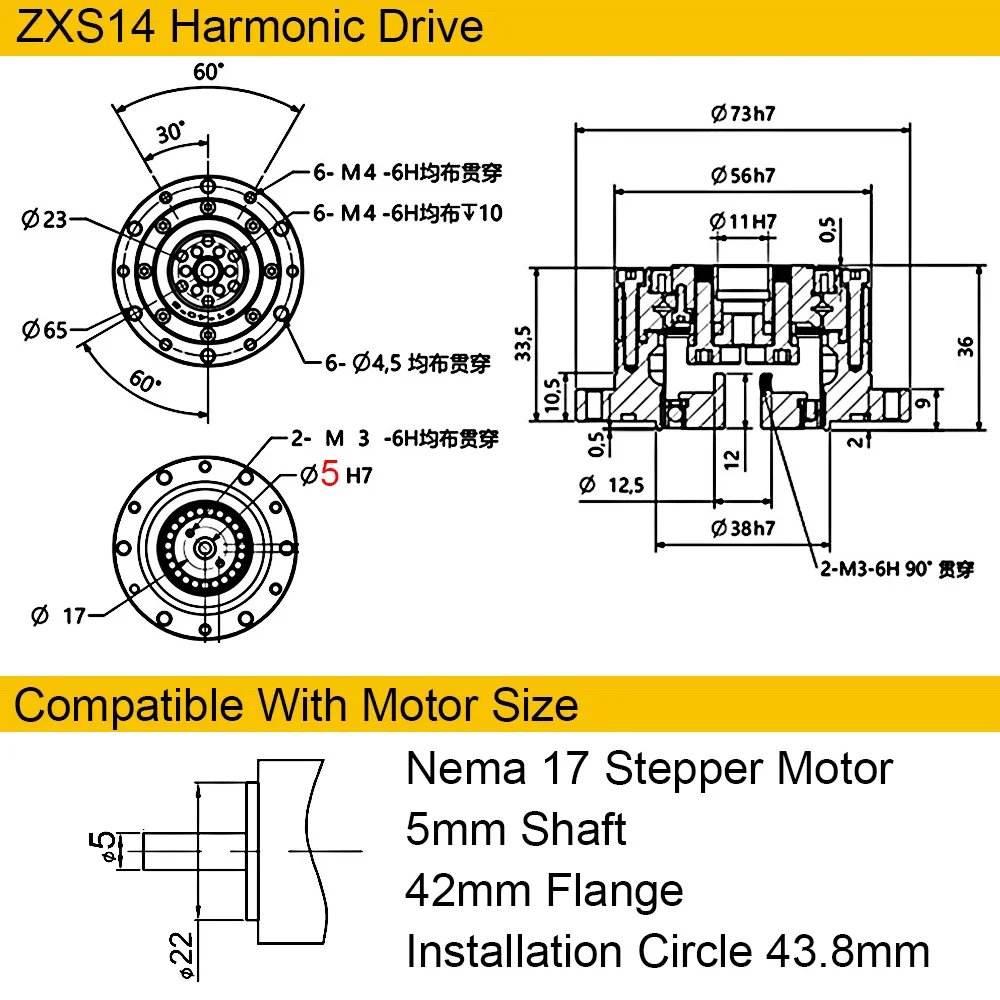 ZXS14 For 42mm Step