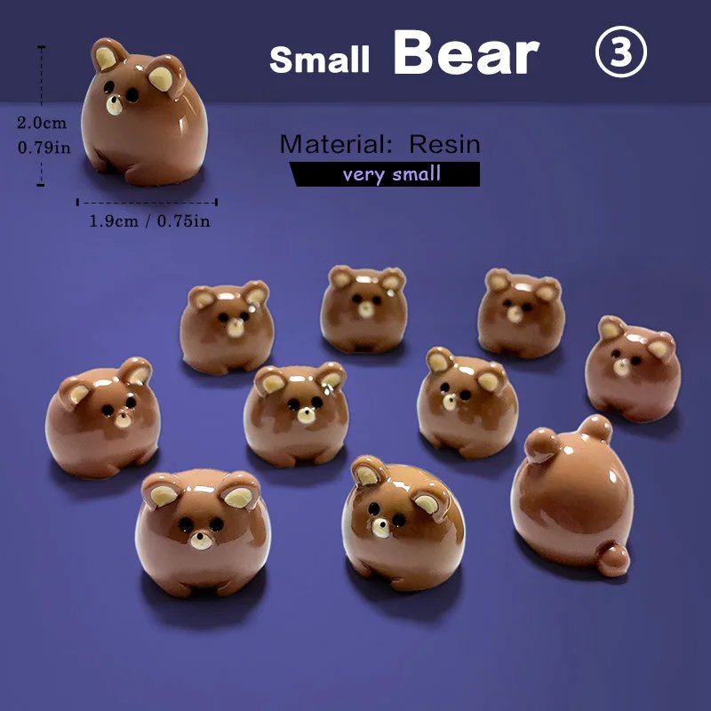 10pcs Fat Bear