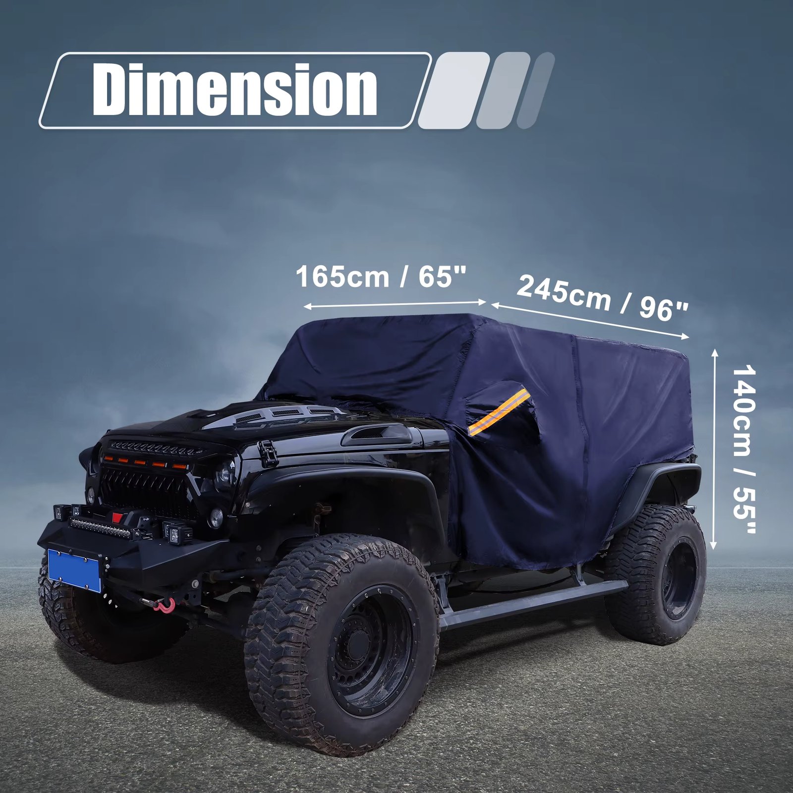 2 Door Navy Blue