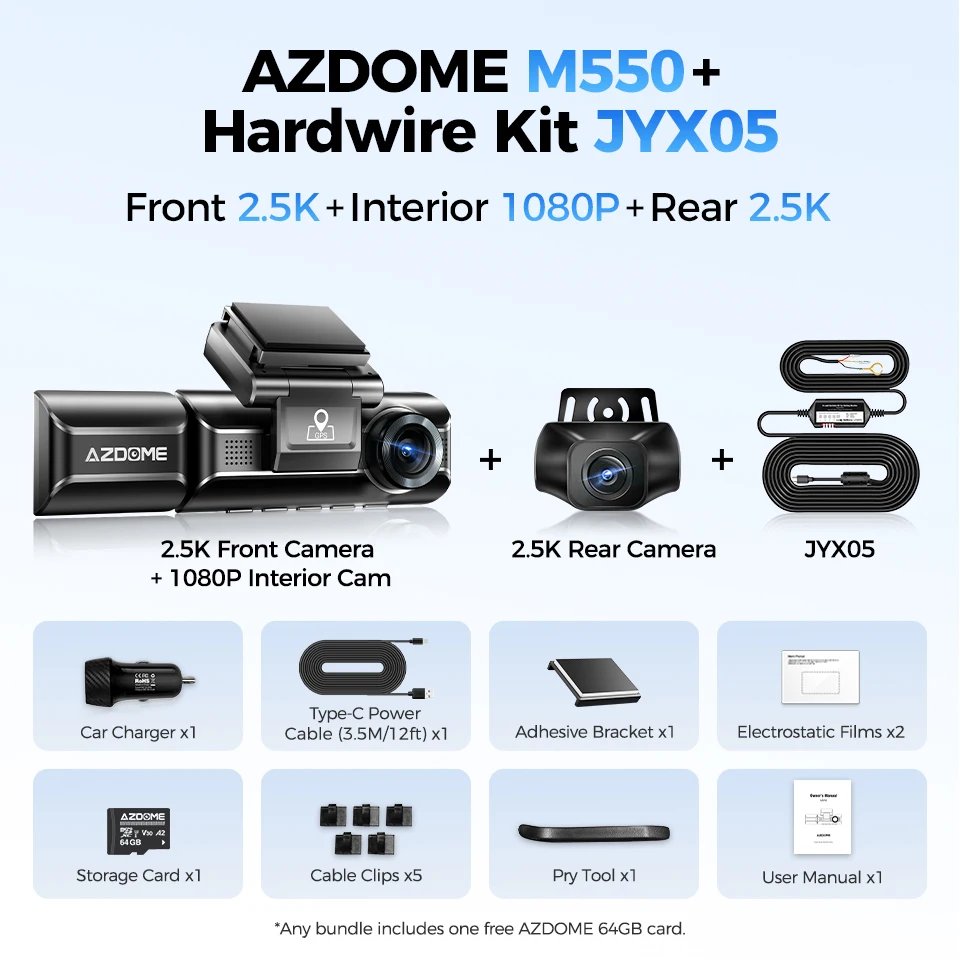 M550 Hardwire Kit