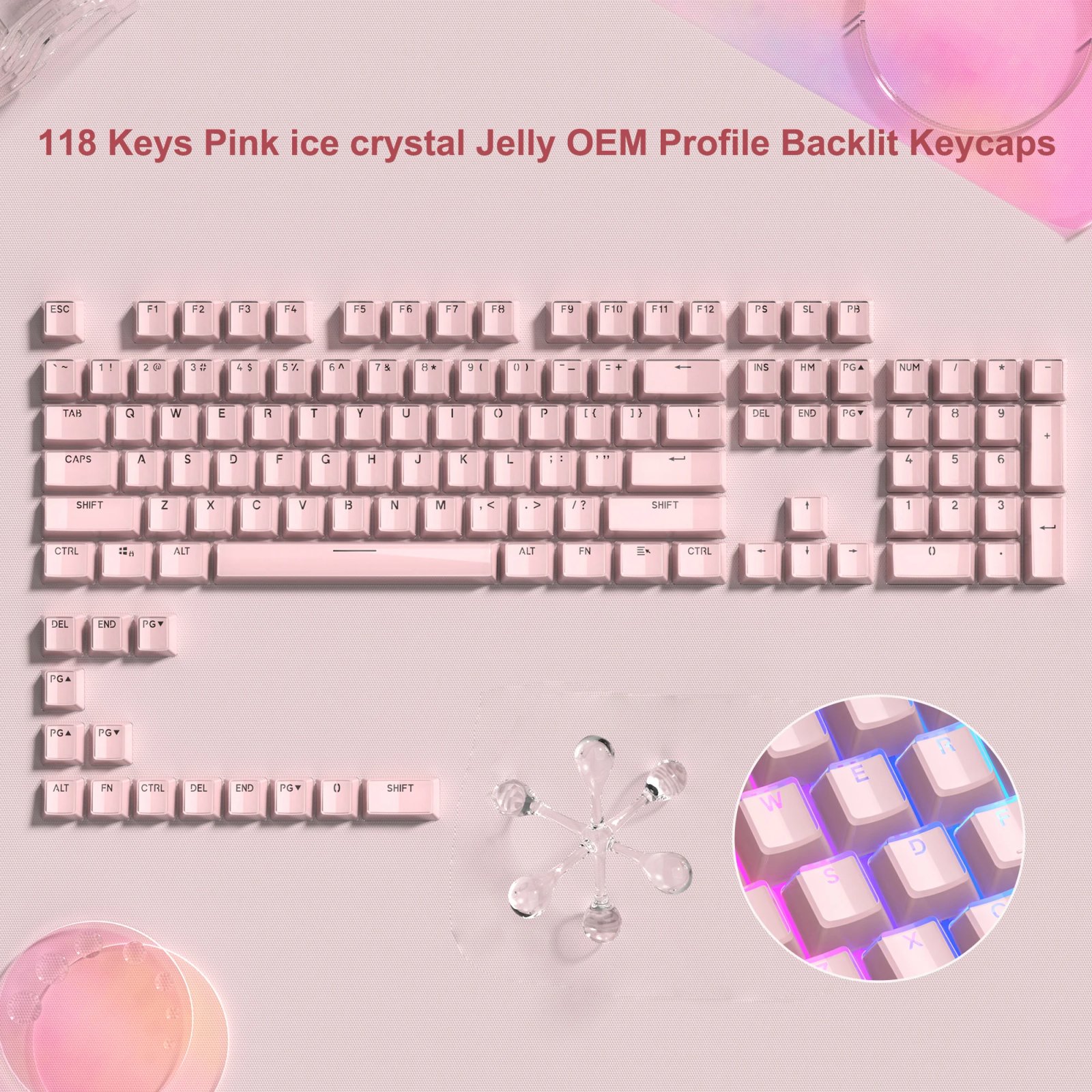 pink top backlit