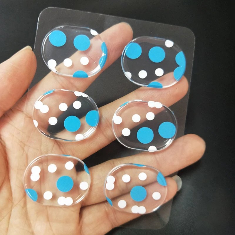Blue dot 6pcs