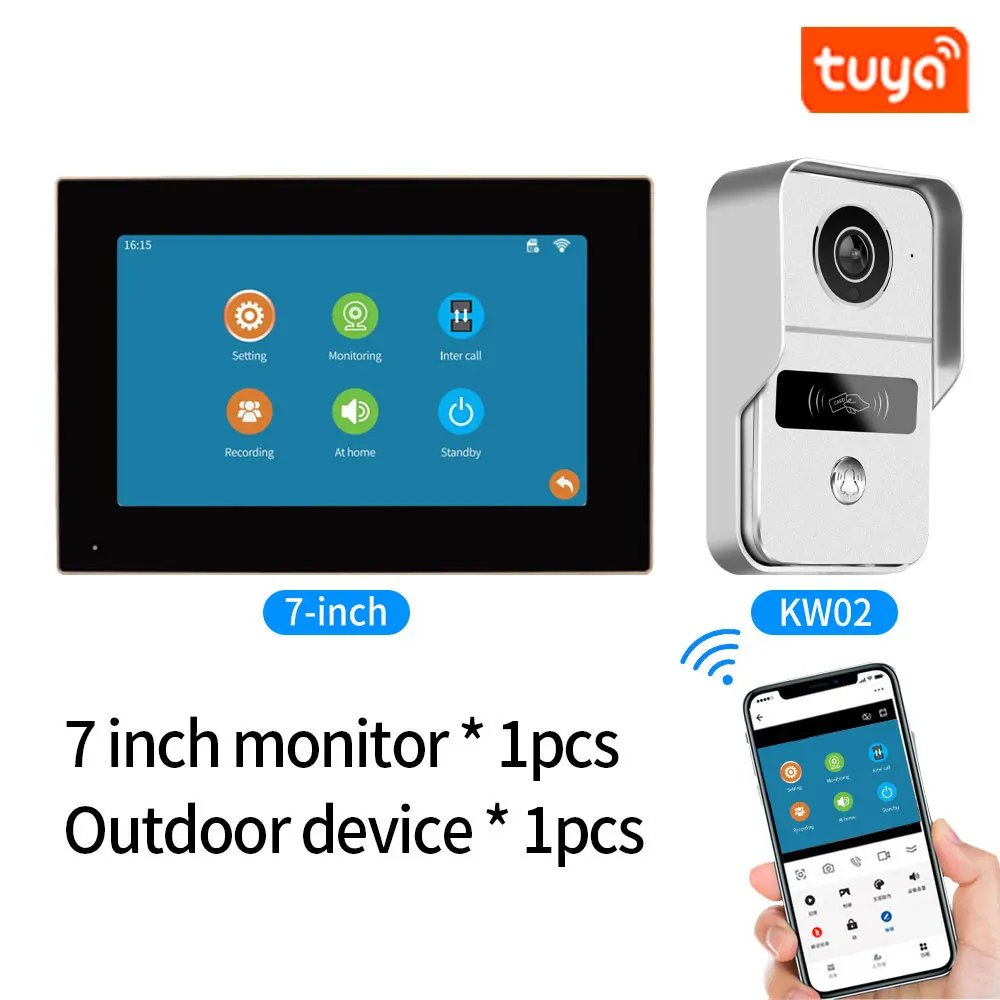 KW02-IP 7 inch 1to1
