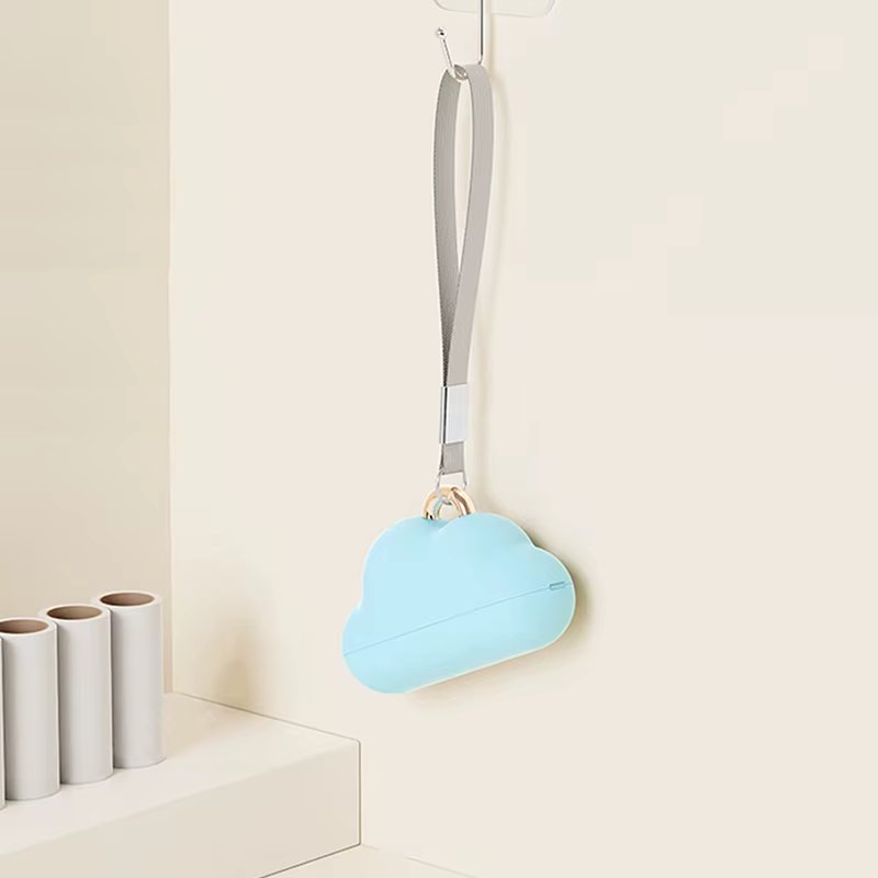 Lint Roller Household Cleaning Tools Portable Clothes Pets Hair Remover Cute Creative Hanging Mini Hair Removal Device