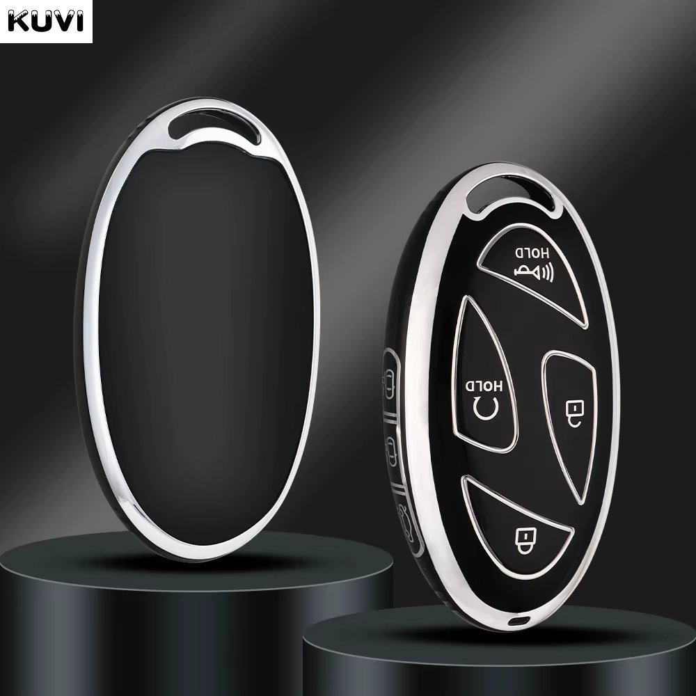 Fashion TPU 5 7 Buttons Car Key Case Cover Shell For Xiandai IONIQ 6 New Grand Prix GN7 Kona Protector Fob Bag Accessories
