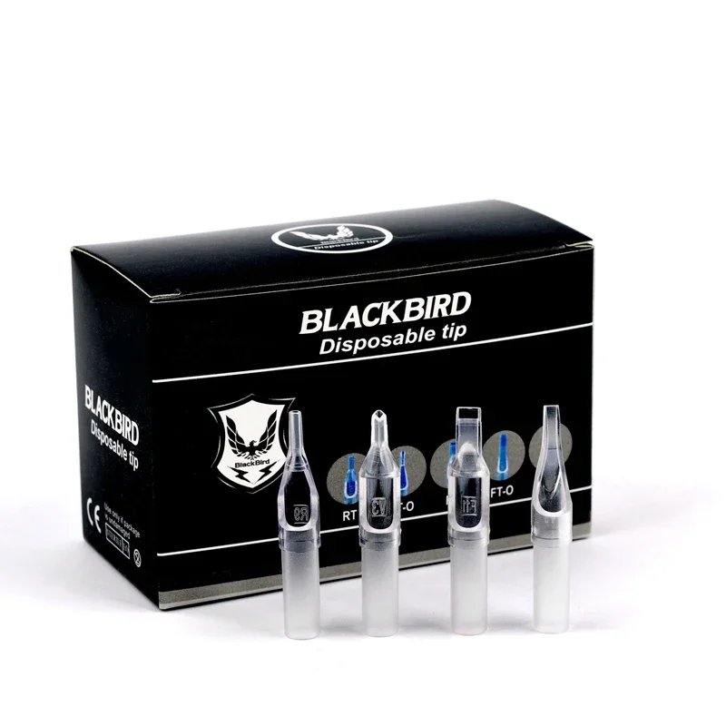 Disposable 5 PCS RT MF OF Clear Sterile Tattoo Machine Gun Nozzle Tips Needle Tube For Ink Cup Grip Kits